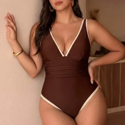 Summer Elegant Minimalist One-Piece Swimsuit by Swim Chiccia