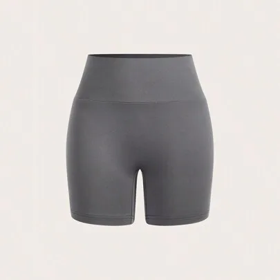 2pcs Crop Casual Tight Leggings by SHEIN