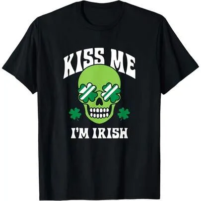 Kiss Me I'm Irish T-Shirt by SHEIN
