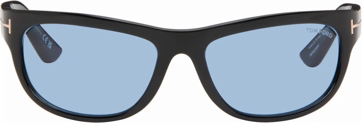 Black Anders Sunglasses by TOM FORD