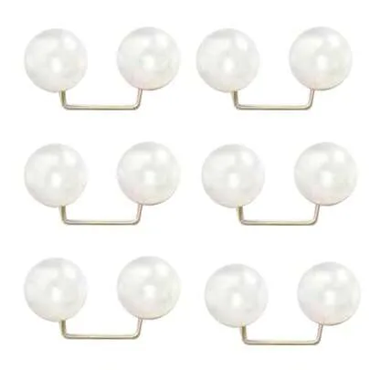 Elegant Faux Pearl Buttons by SHEIN