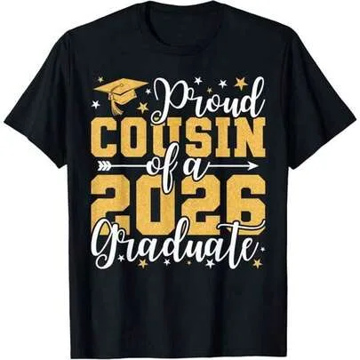 Proud Cousin of a 2026 Graduate Senior Grad Class of 2026 T-Shirt