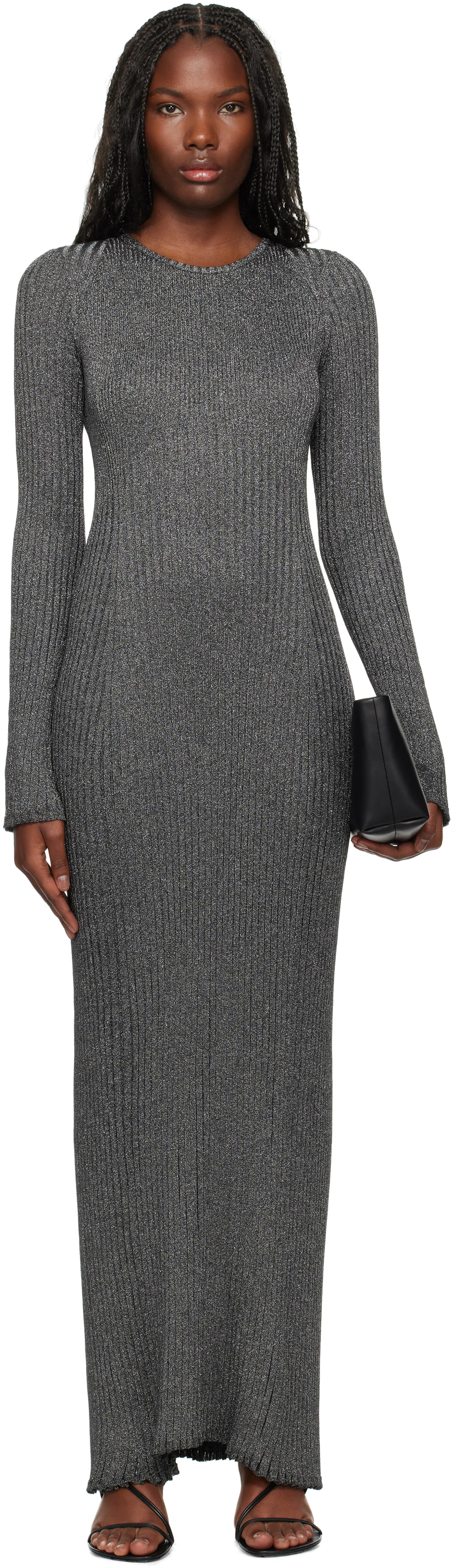 Silver Joni Maxi Dress by Proenza Schouler