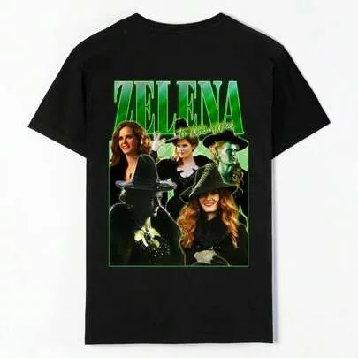 Zelena Evil Witch T-Shirt - Once Upon a Time Fan T-Shirt by SHEIN