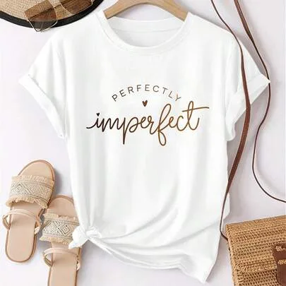 Perfectly Imperfect Casual T-Shirt by NostaNoir