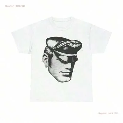 Heavy Cotton TOM of Finland T-Shirt Long or Short Sleeves by SHEIN