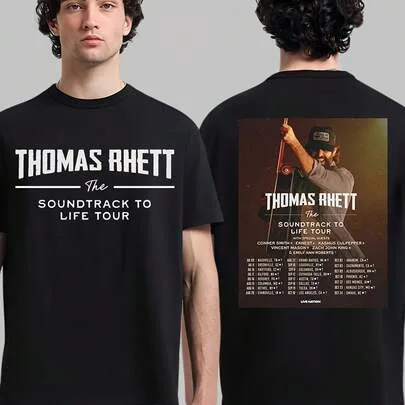 Thomas Rhett Soundtrack to Life Tour 2026 North America T-Shirt by SHEIN