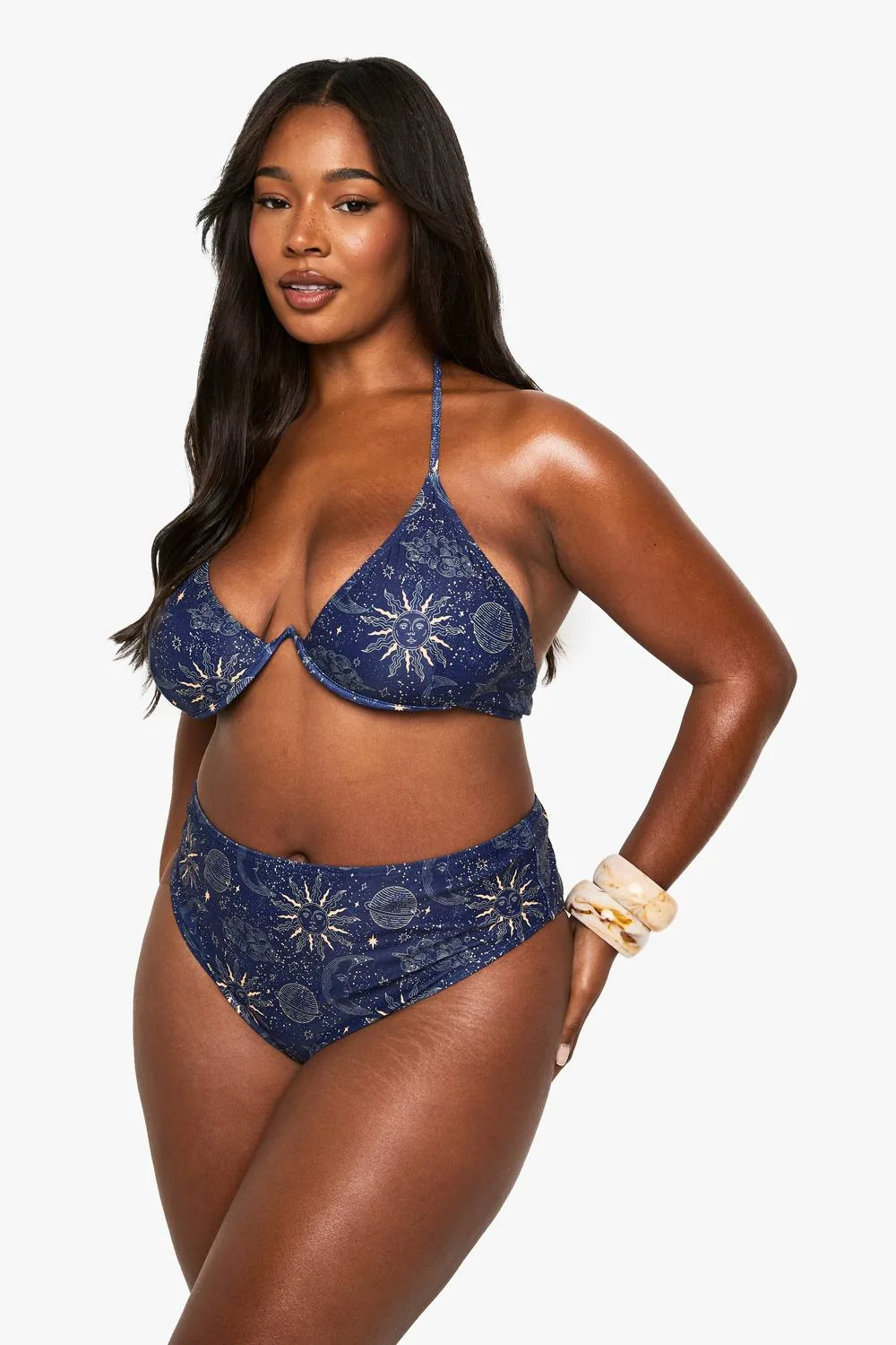 Celestial Underwire Bikini by boohoo