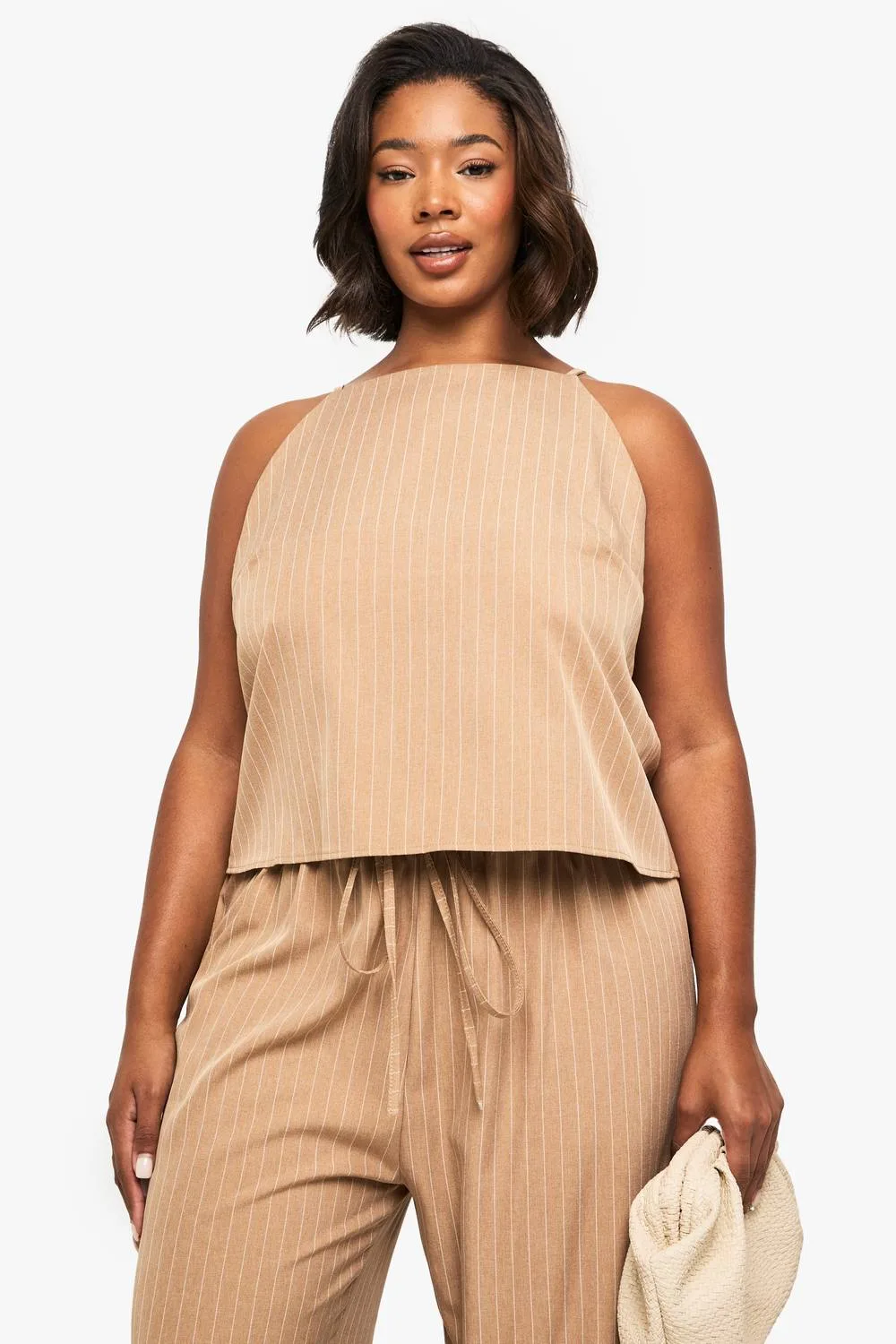 Pinstripe Cami Top