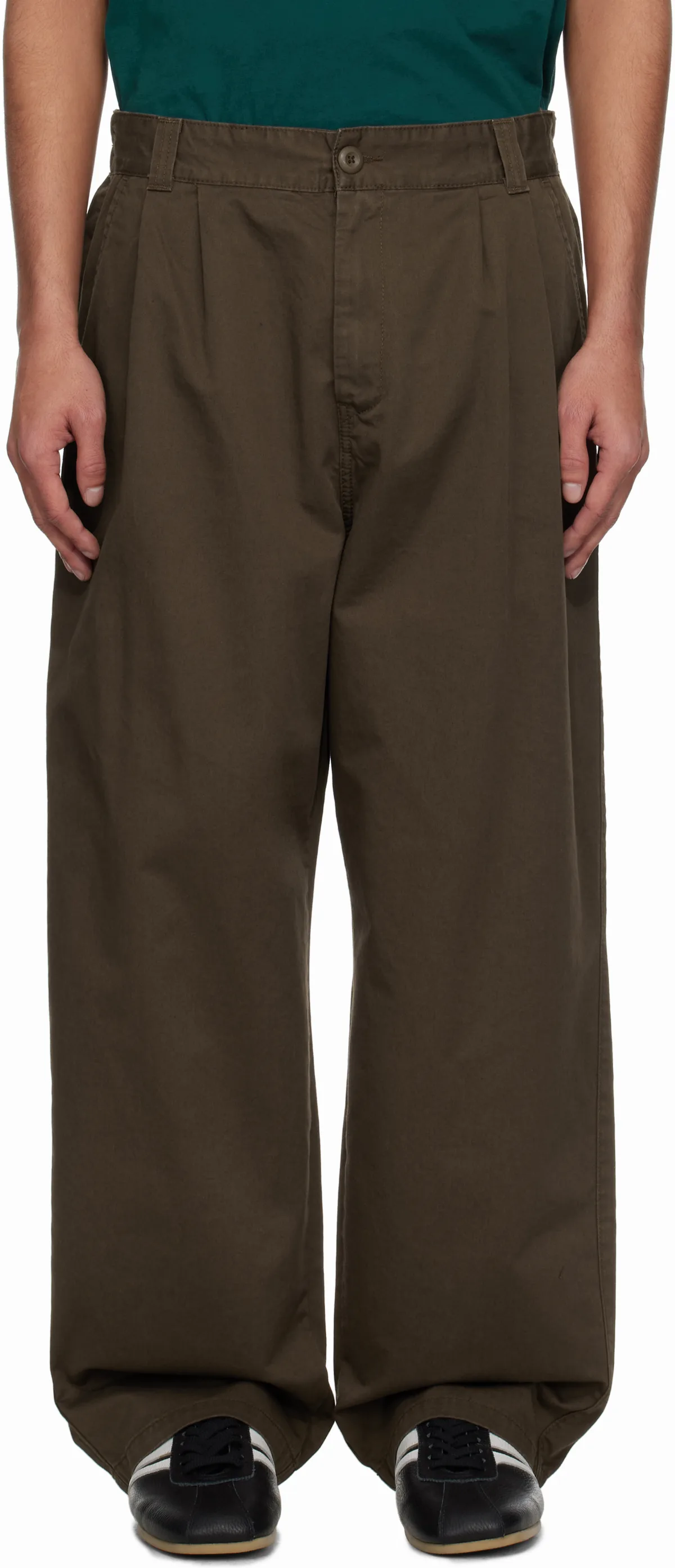 Brown Marv Trousers by Carhartt Work In Progress