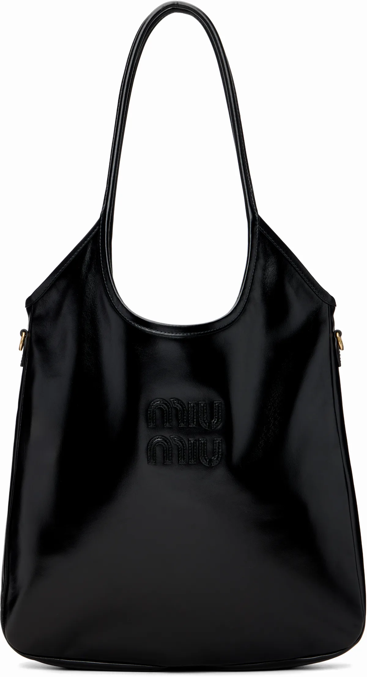 Black IVY Leather Tote