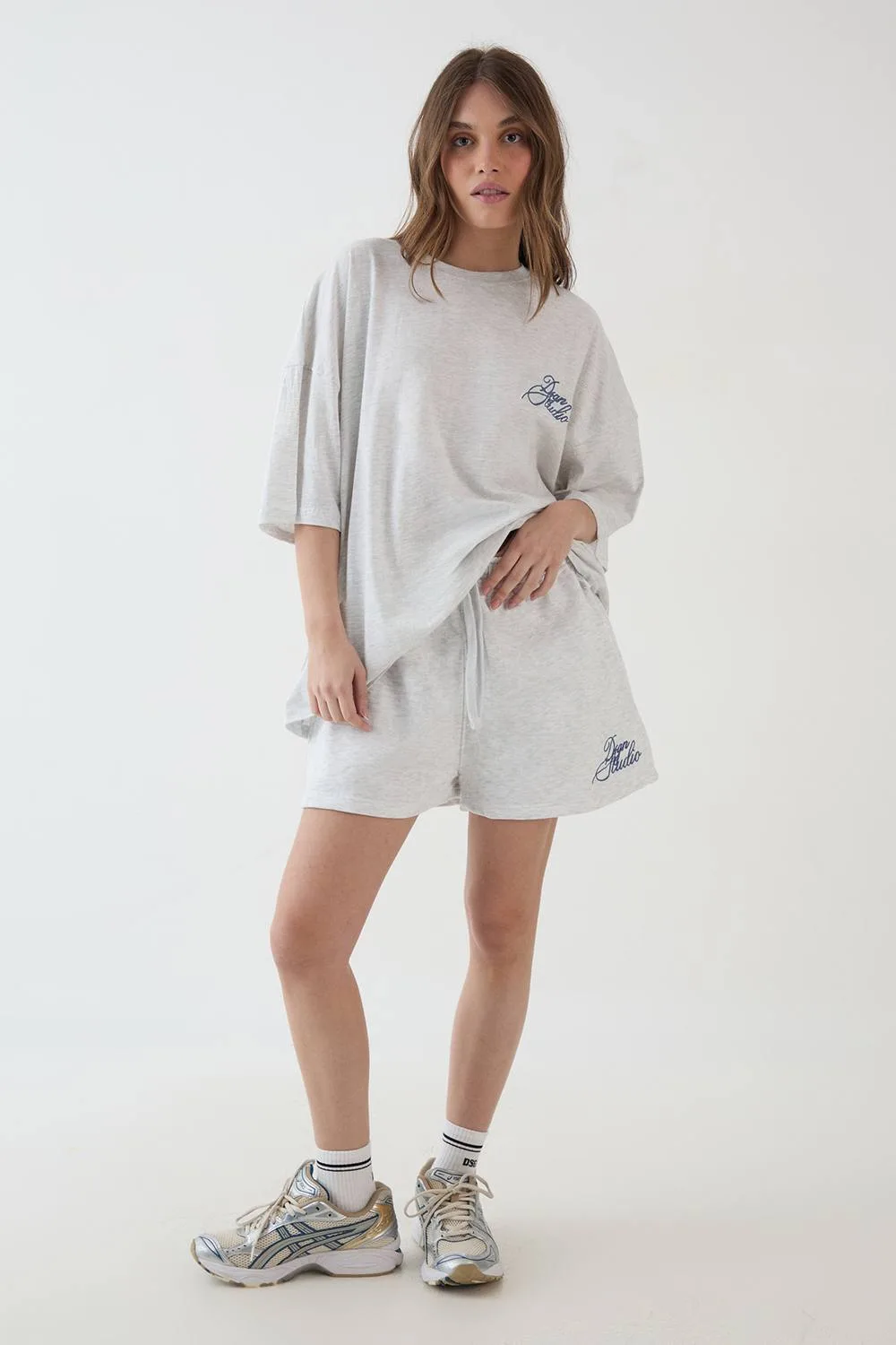Contrast Script Sweat Short by DSGN Studio