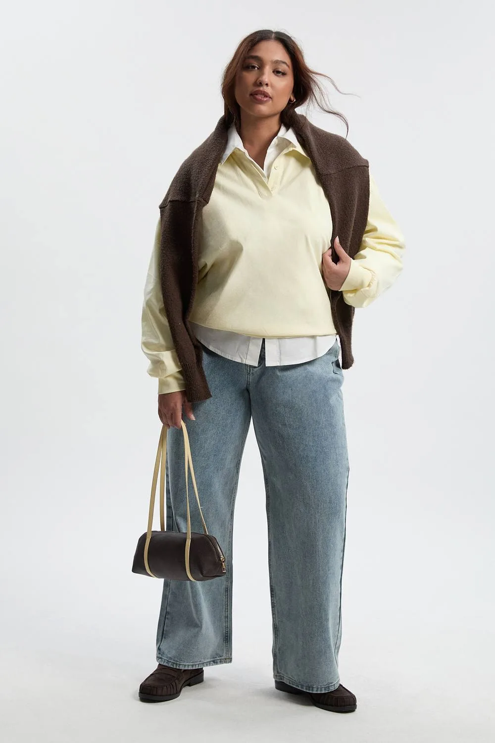 Denim Wide Leg Jean