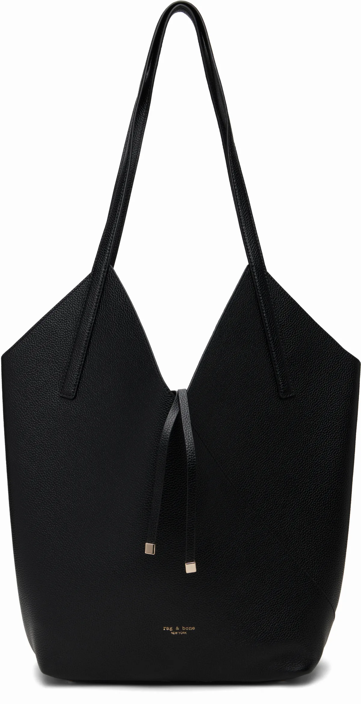 Black Alix Leather Tote