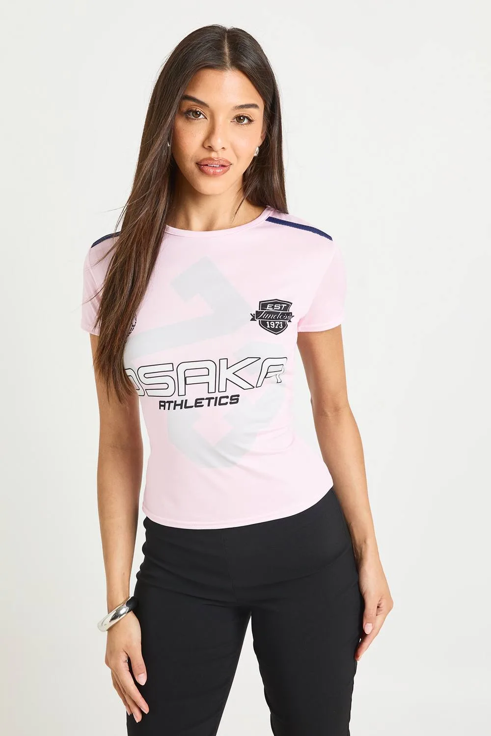 Osaka Football T-Shirt by boohoo