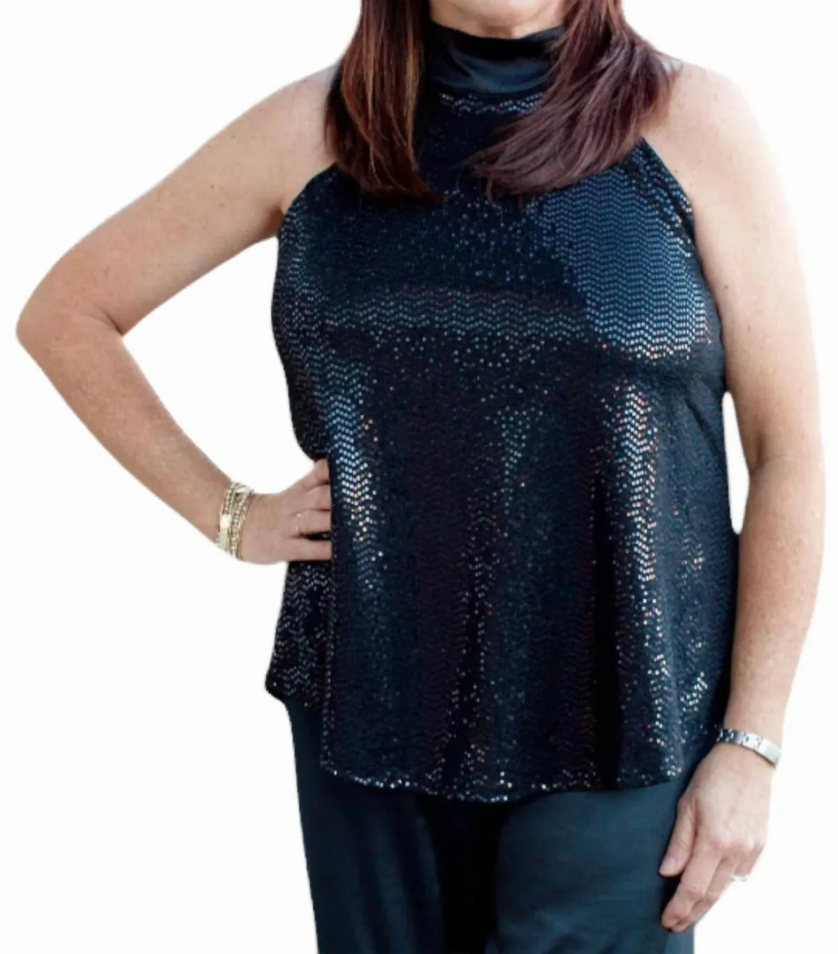 Impact Sequin Top by Isle