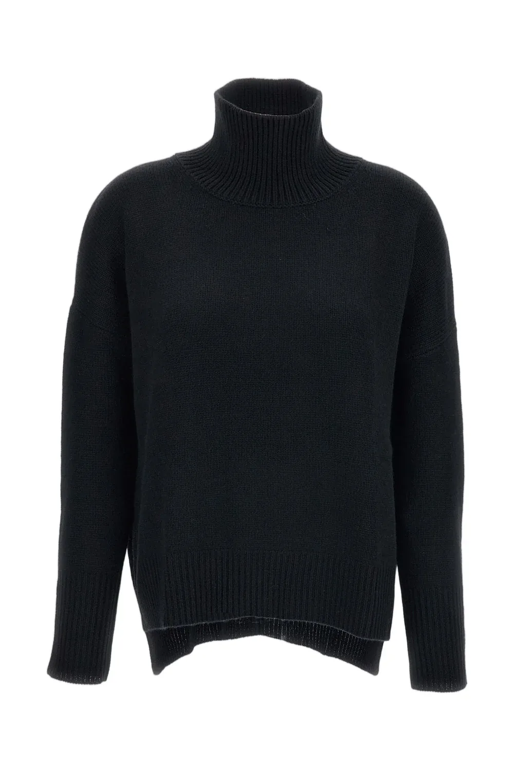 Heidi Heavy-Knit Cashmere Turtleneck