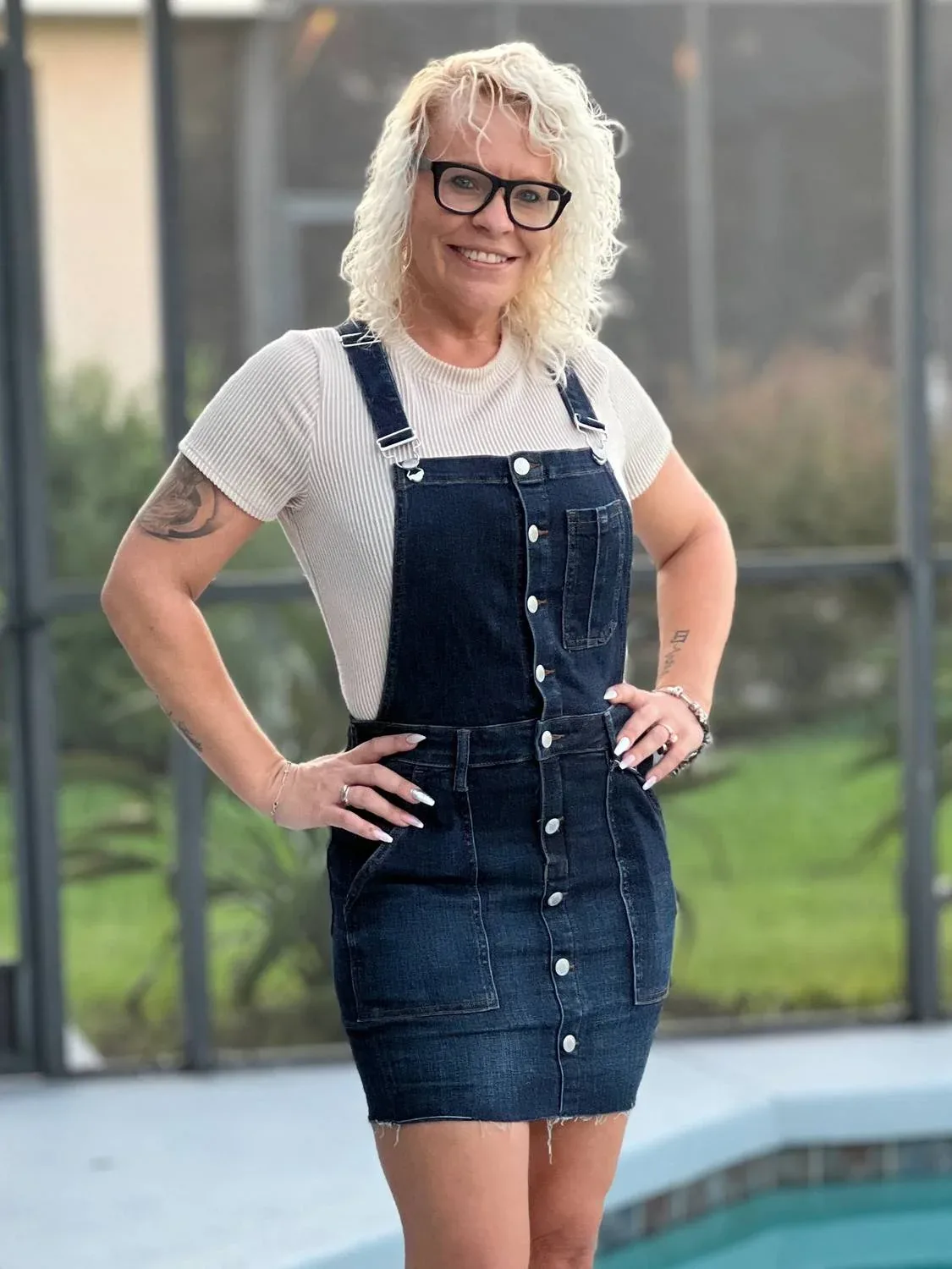 Stand Out Overall Skirt by Judy Blue