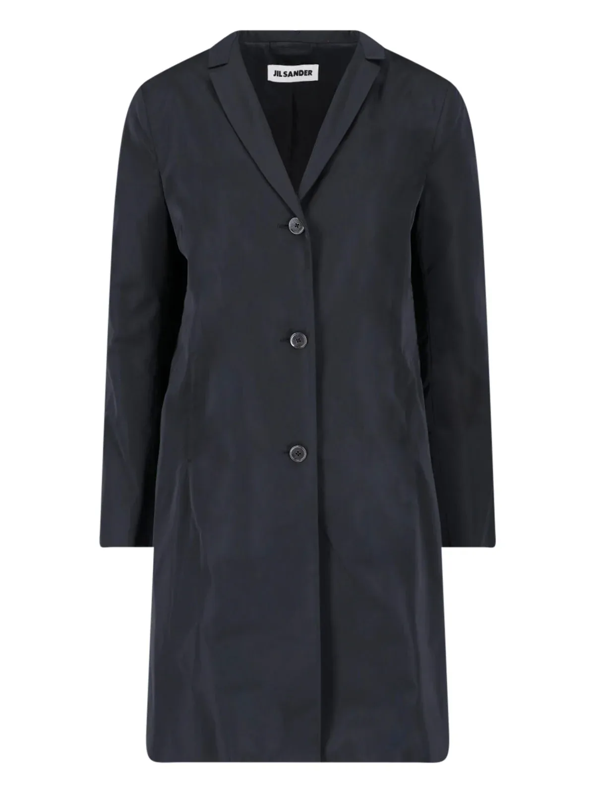 Technical Fabric Jacket with Classic Notch Lapels by Jil Sander