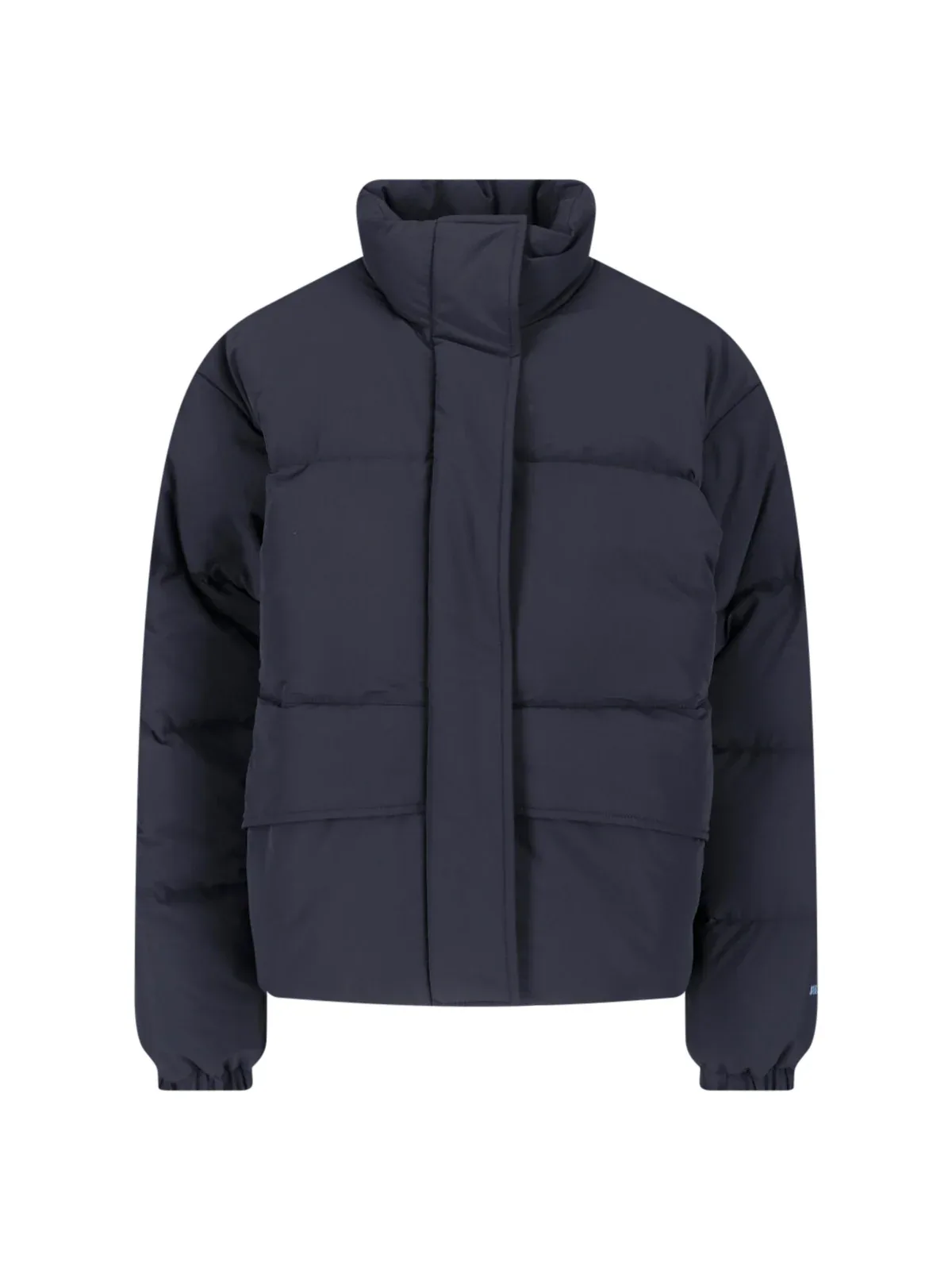 High Collar Padded Jacket with Boxy Silhouette and Dual Closure by Jil Sander