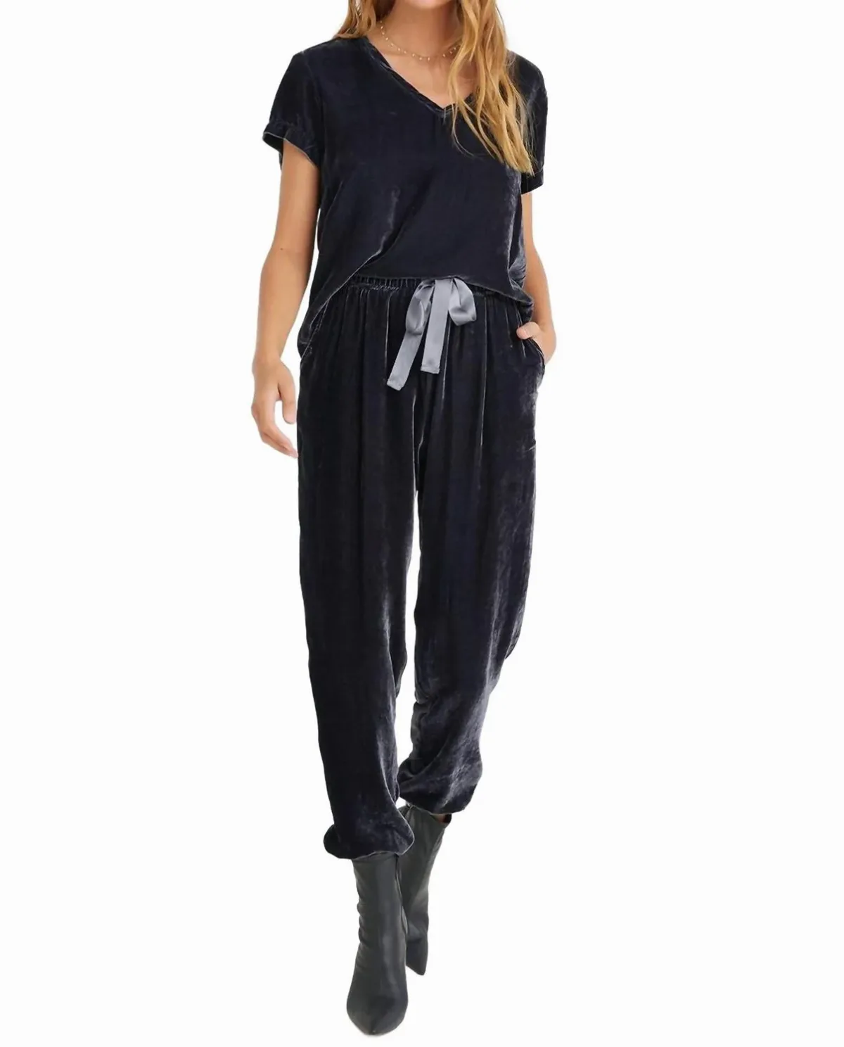 Pleat Front Jogger by Bella Dahl