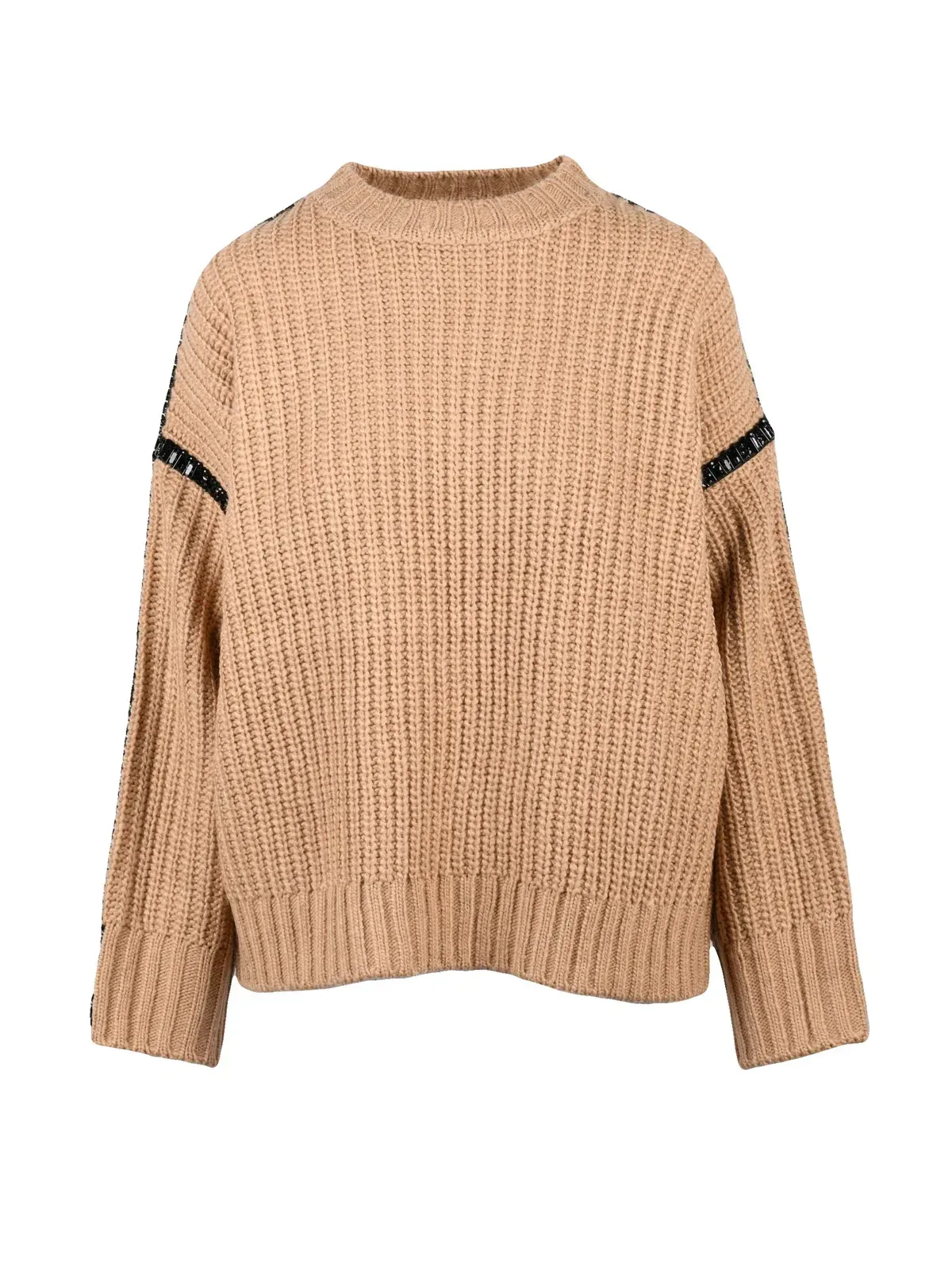 Oversized Sweater in Alpaca and Wool Blend
