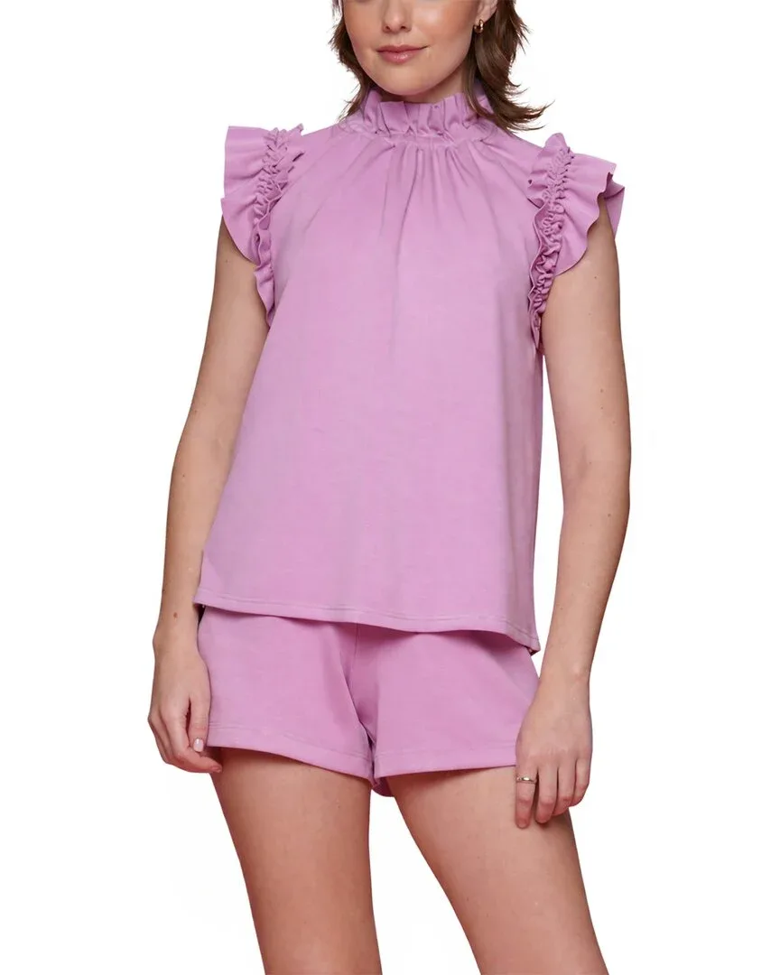 Ruffle Neck Top by Why Dress