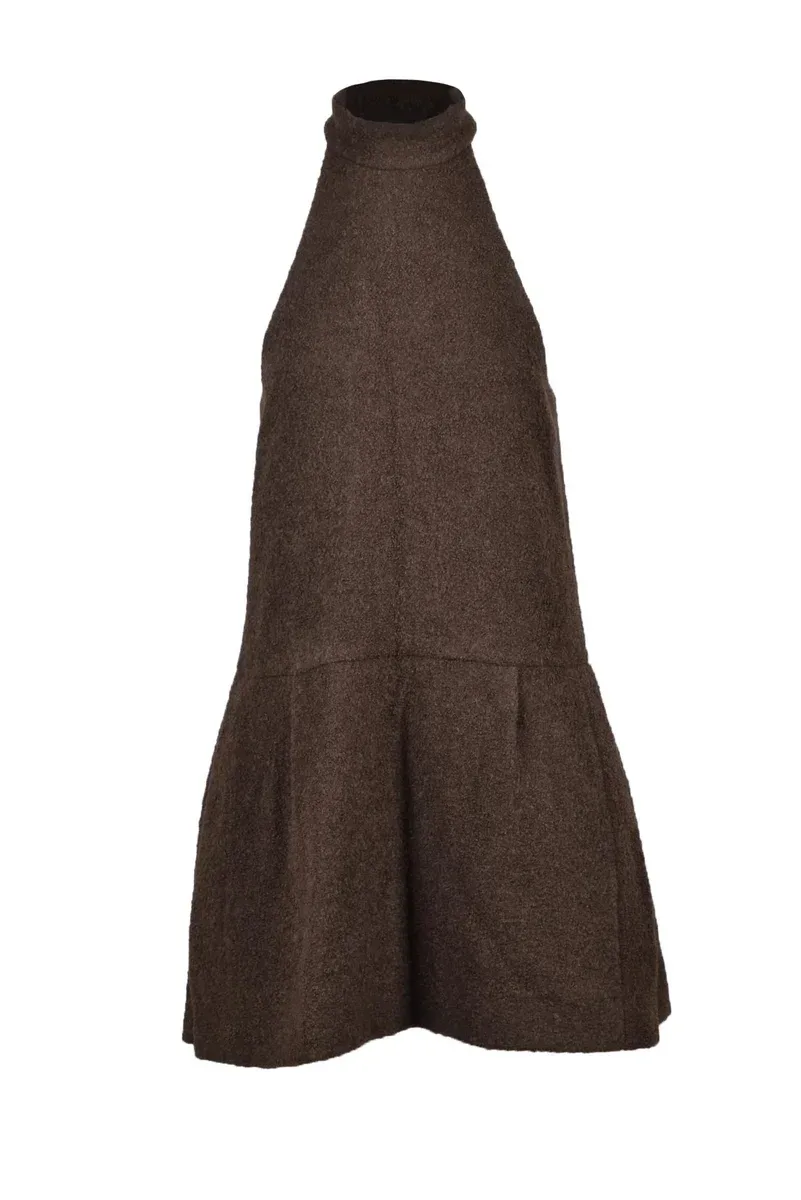 Bouclé Wool Alpaca Dress