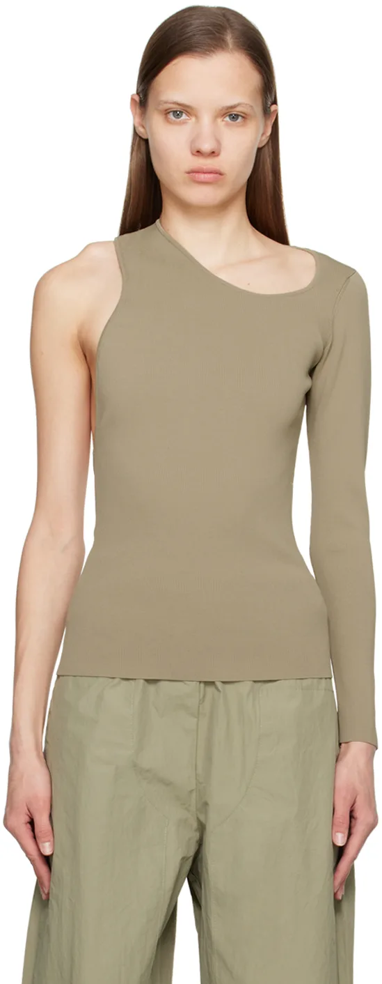 Khaki Moon Long Sleeve T-Shirt