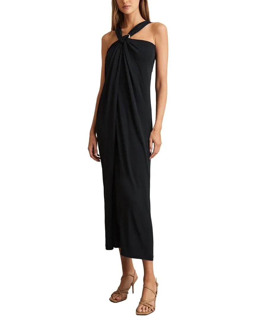 Eliza Trim Detail Jersey Dress by Reiss