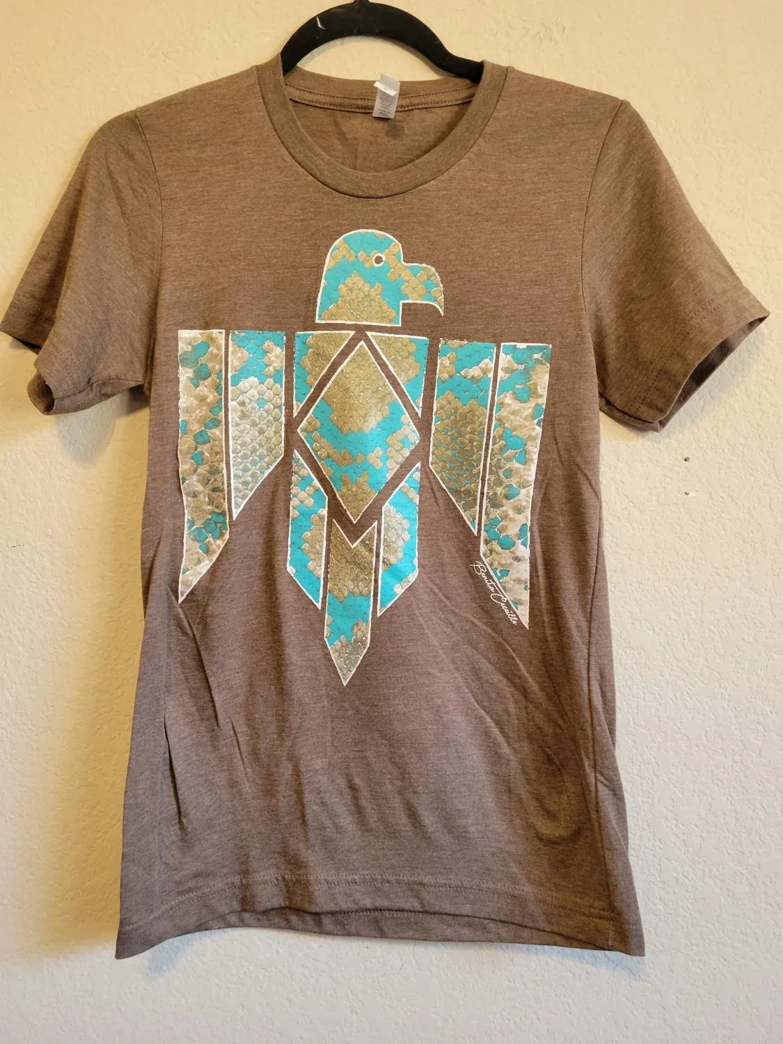 Snakeskin Thunderbird Tee by Benita Cecille