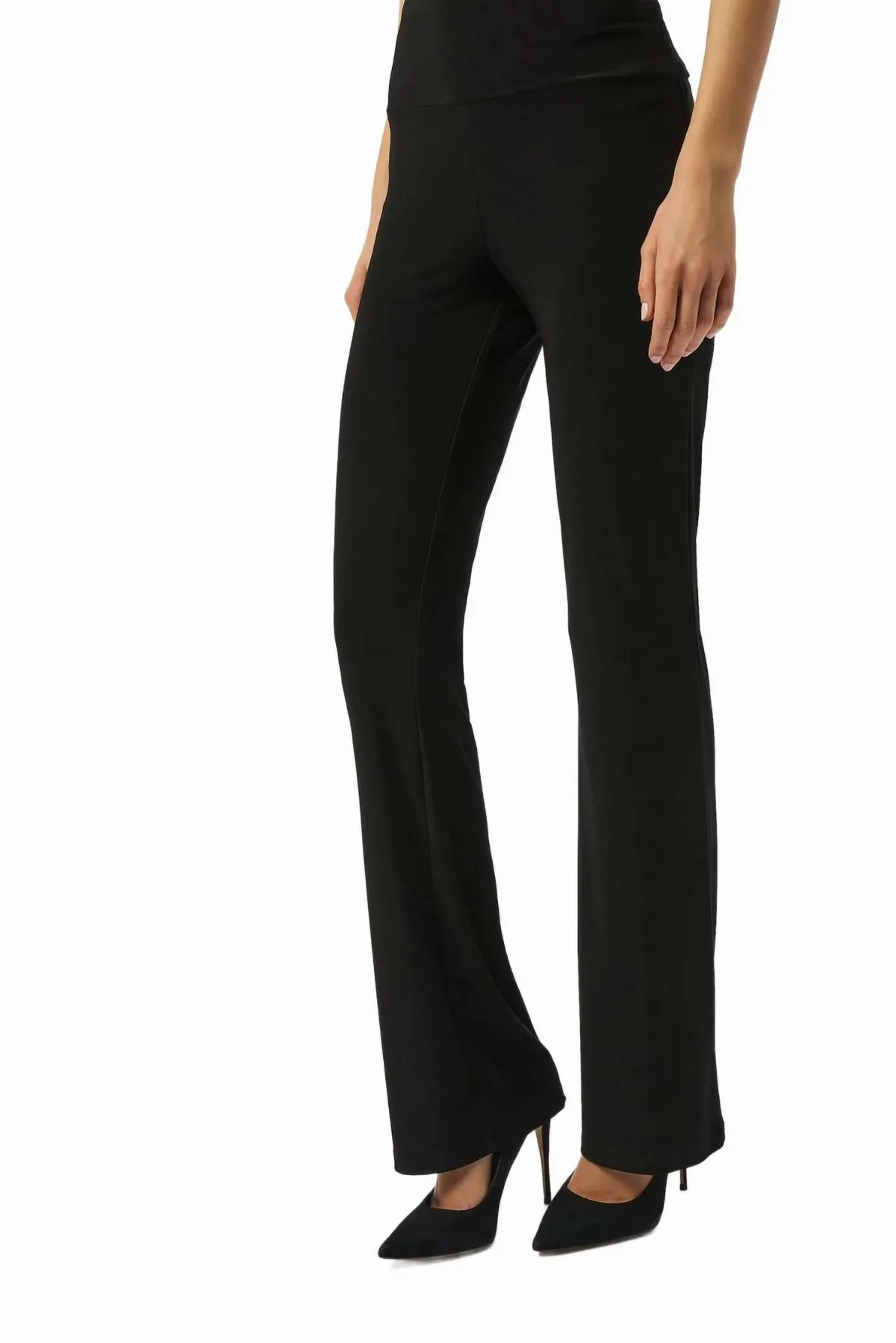 Silky Knit Flared Pull-On Pant by Joseph Ribkoff