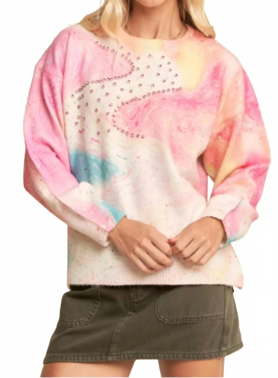 Watercolor Whisper Sweater by DAVI & DANI