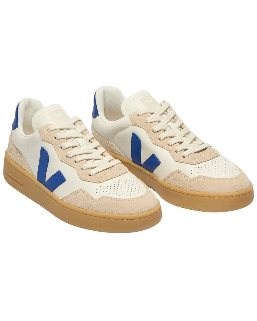 V-90 Leather & Suede Sneaker by VEJA