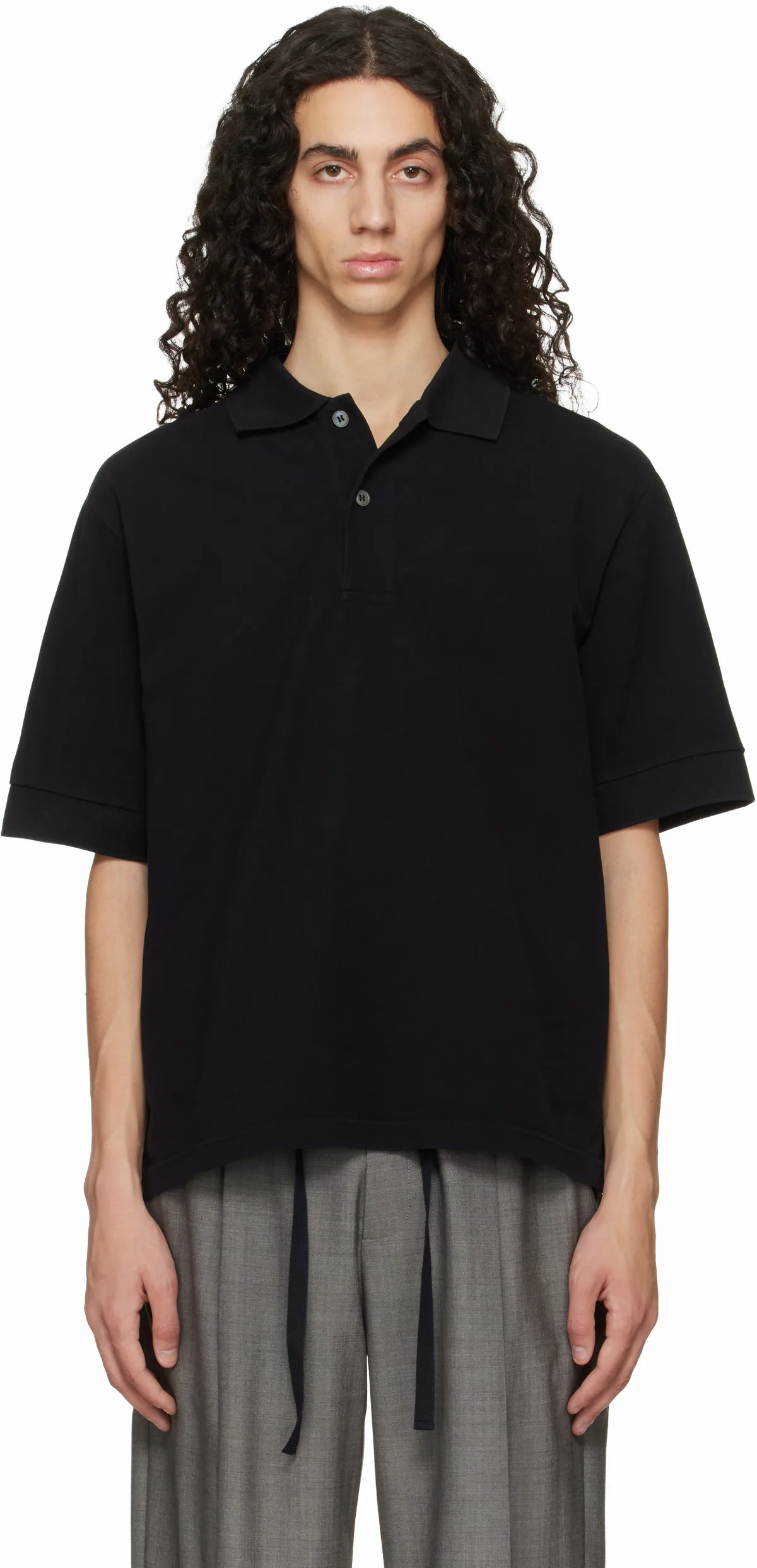 Black Balaton Jersey Polo