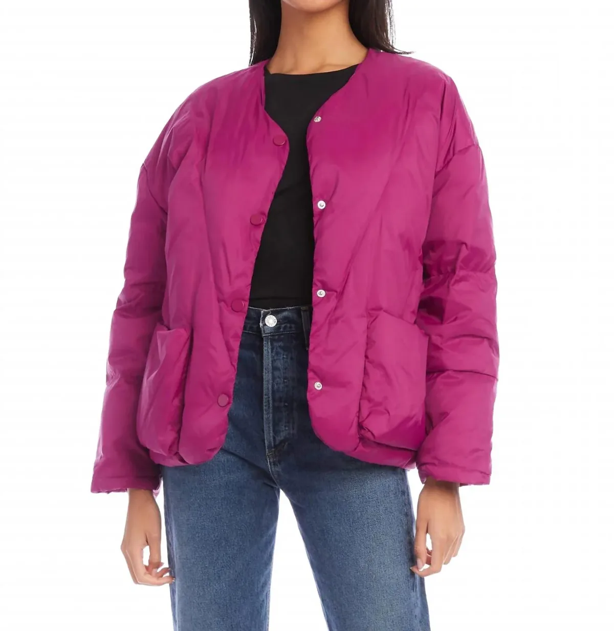 Modern Quilted Jacket by Fifteen Twenty