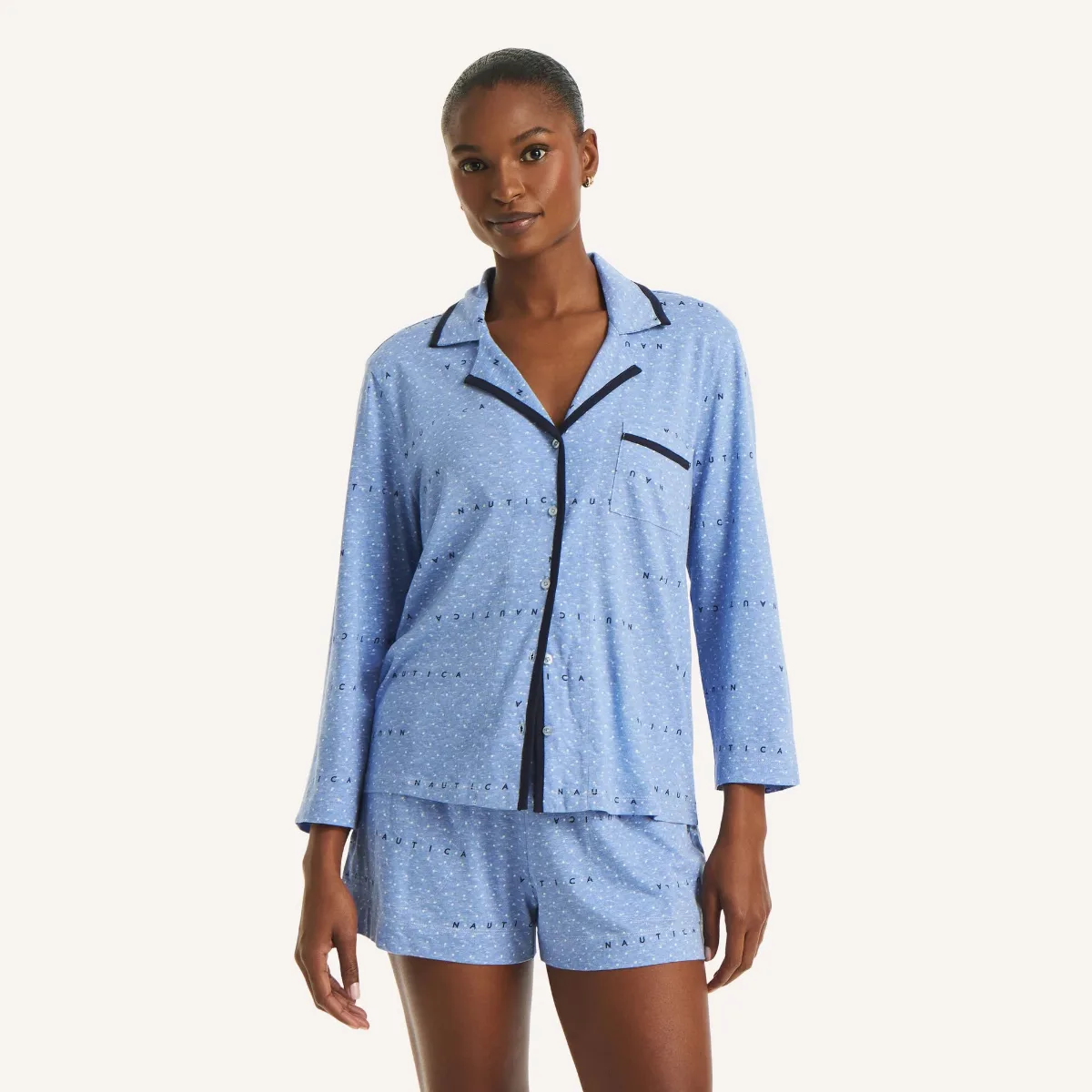 Polka Dot Boxer Pajama Set by Nautica
