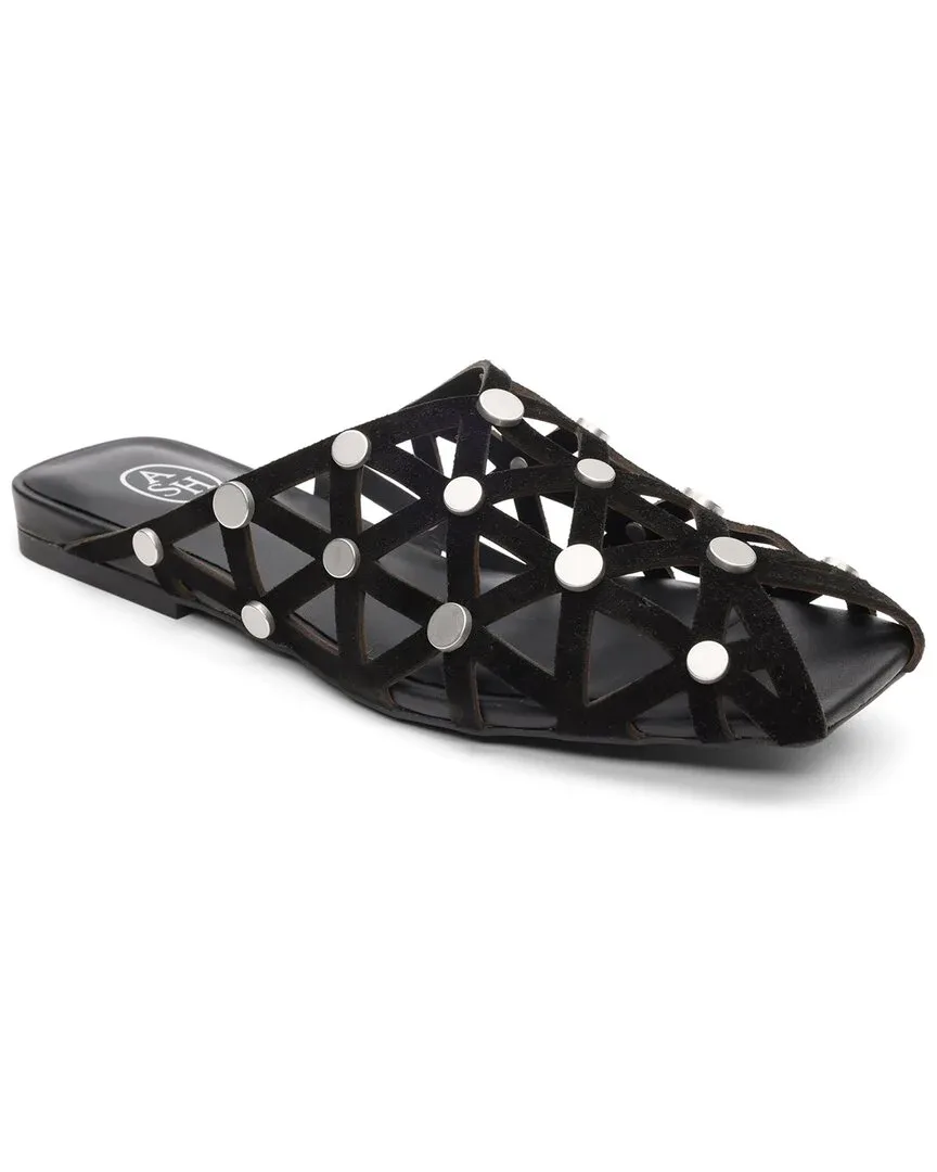 Bone Suede Mule by Ash