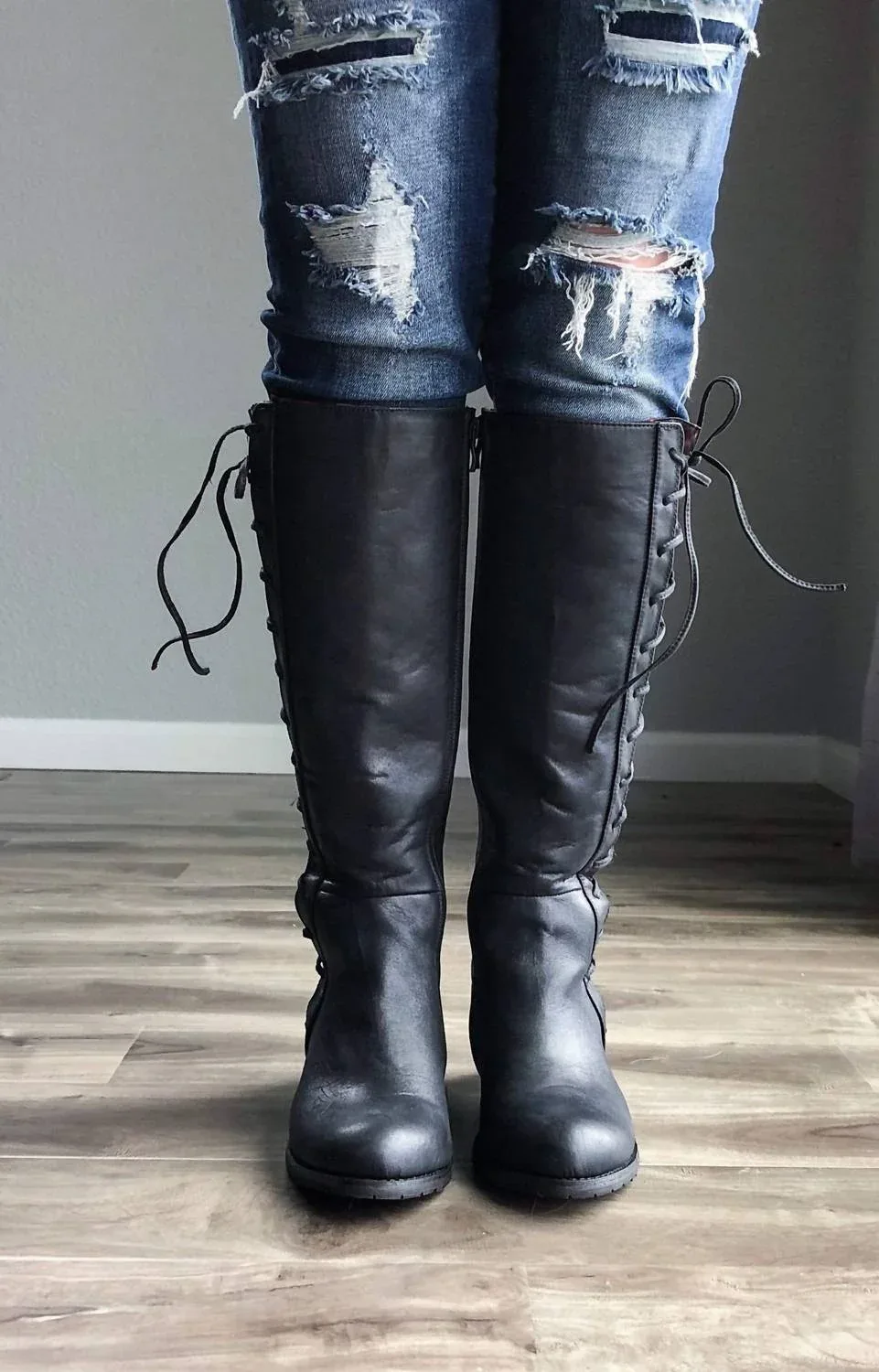 Untraveled Roads Tall Boots by VOLATILE