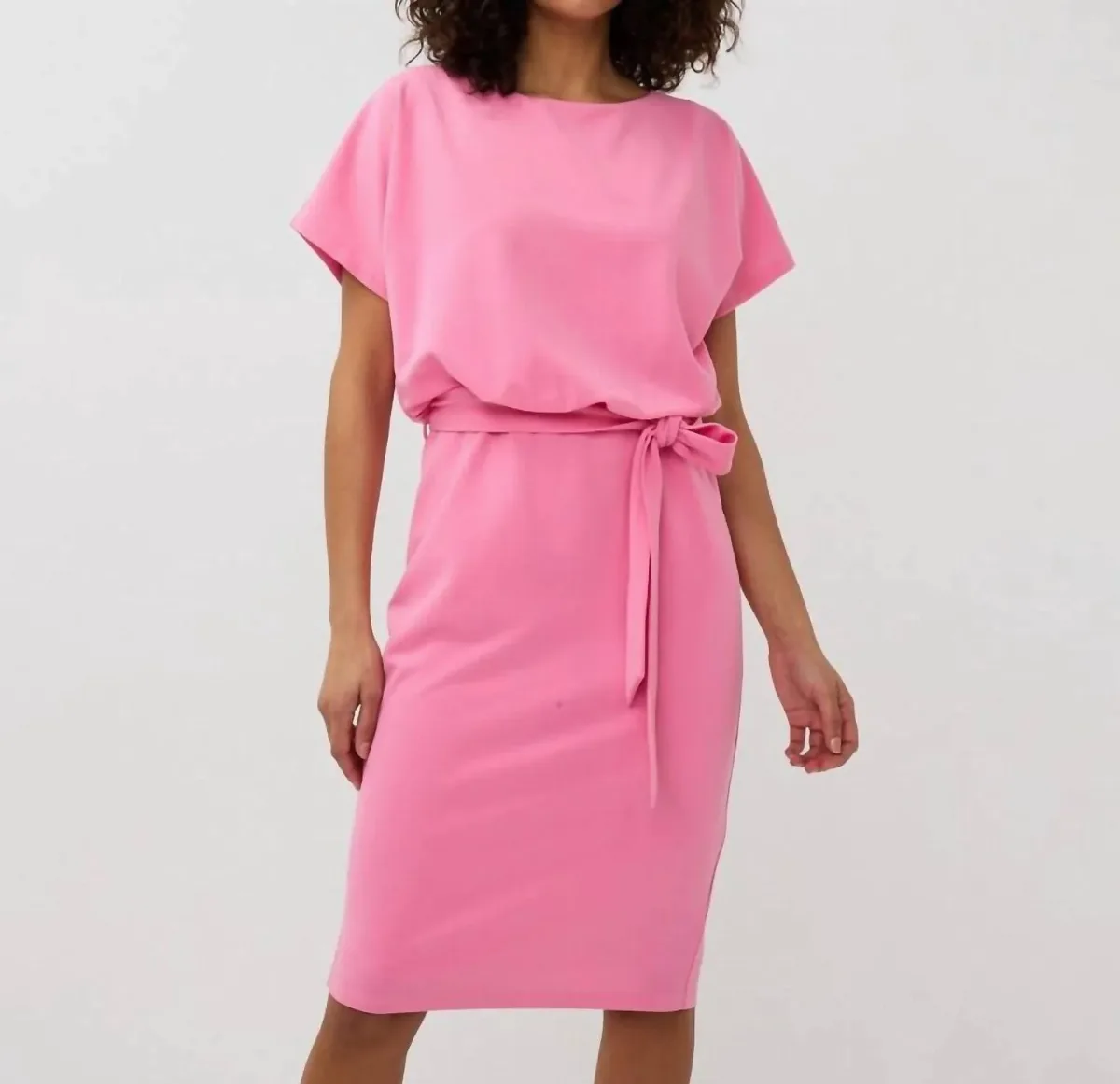 Sasa Short Sleeve Batwing Dress by ESQUALO