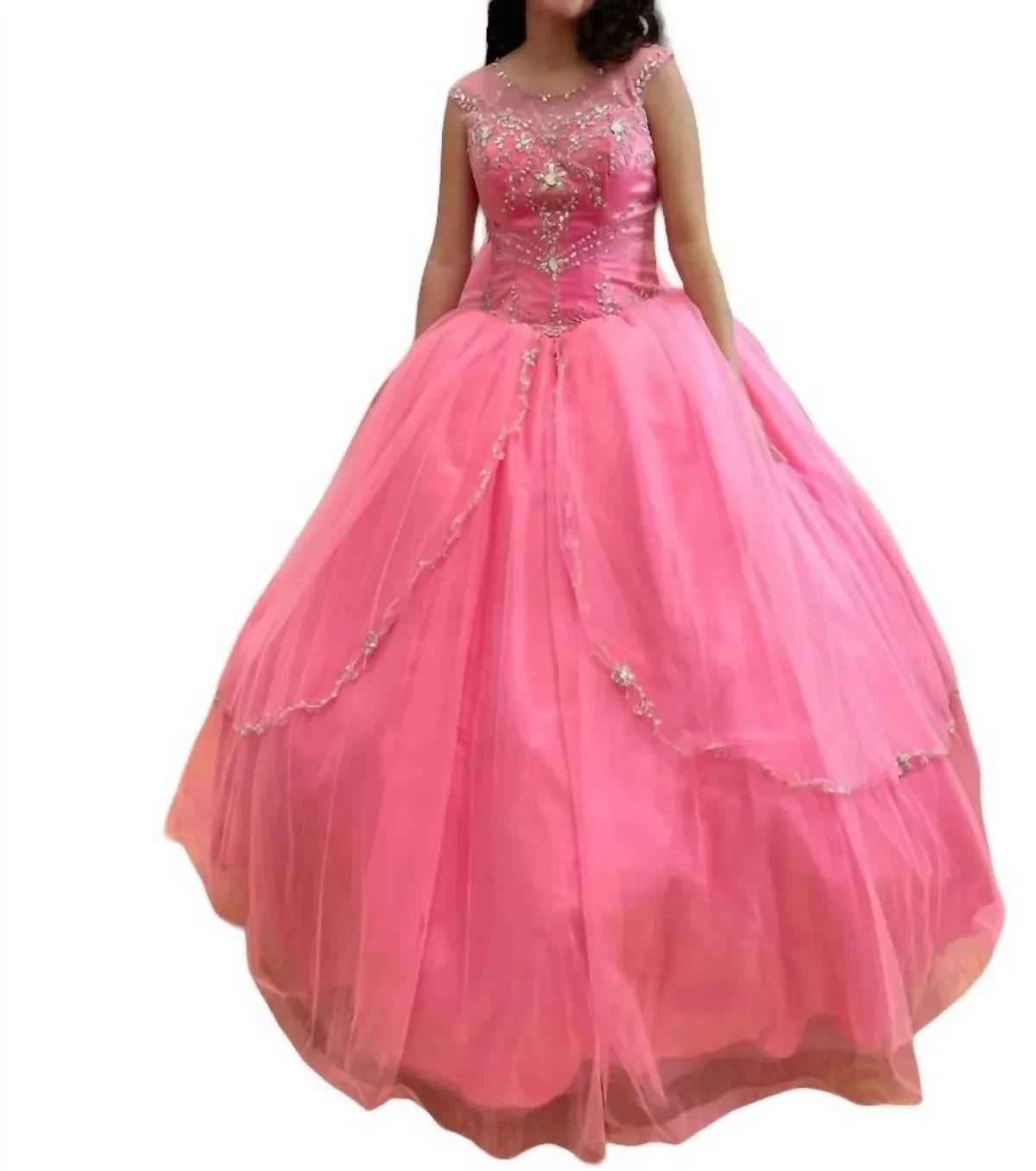 Sleeveless Quinceañera Dress in Calypso by Mary's Bridal