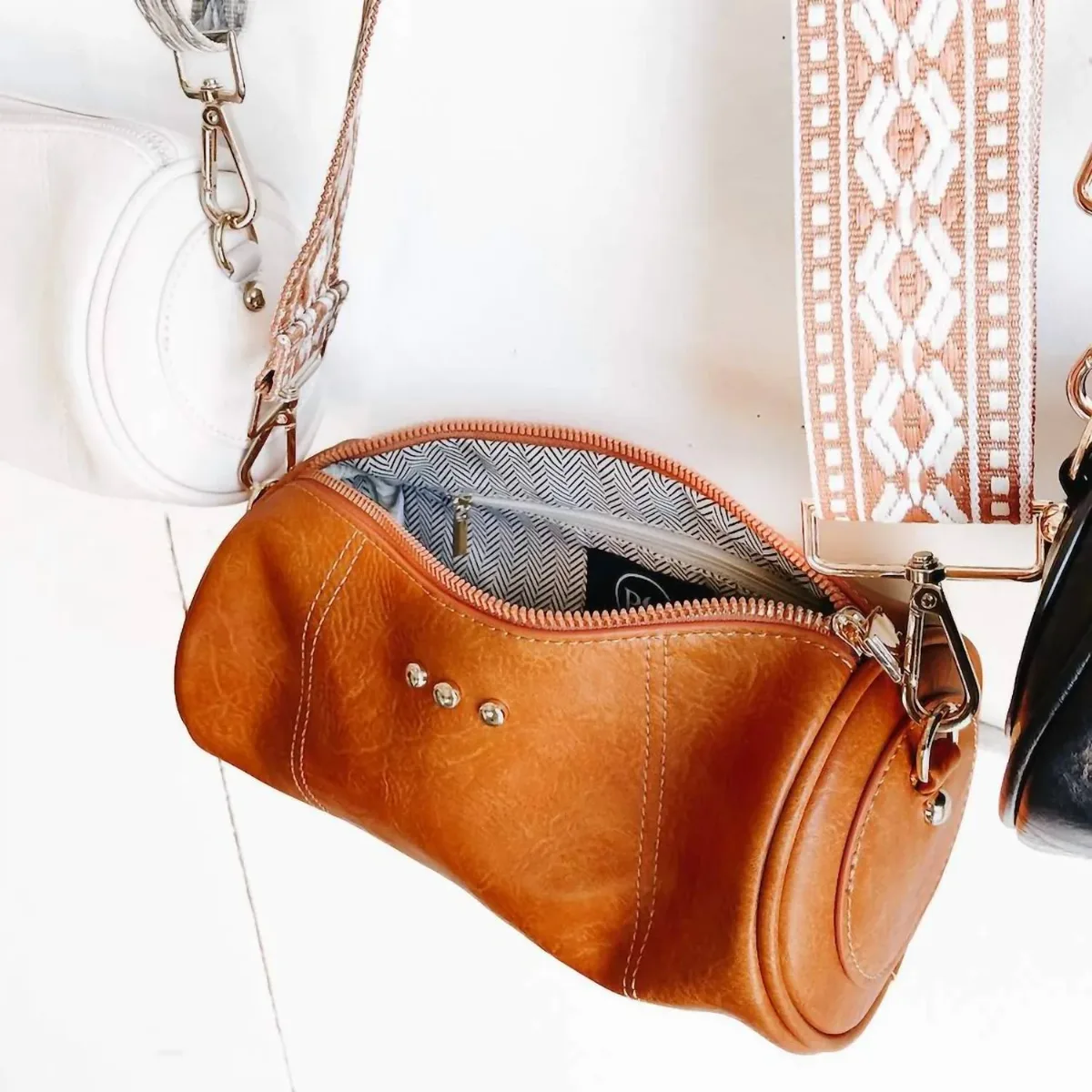 Bellamy Barrel Bag by Pretty Simple