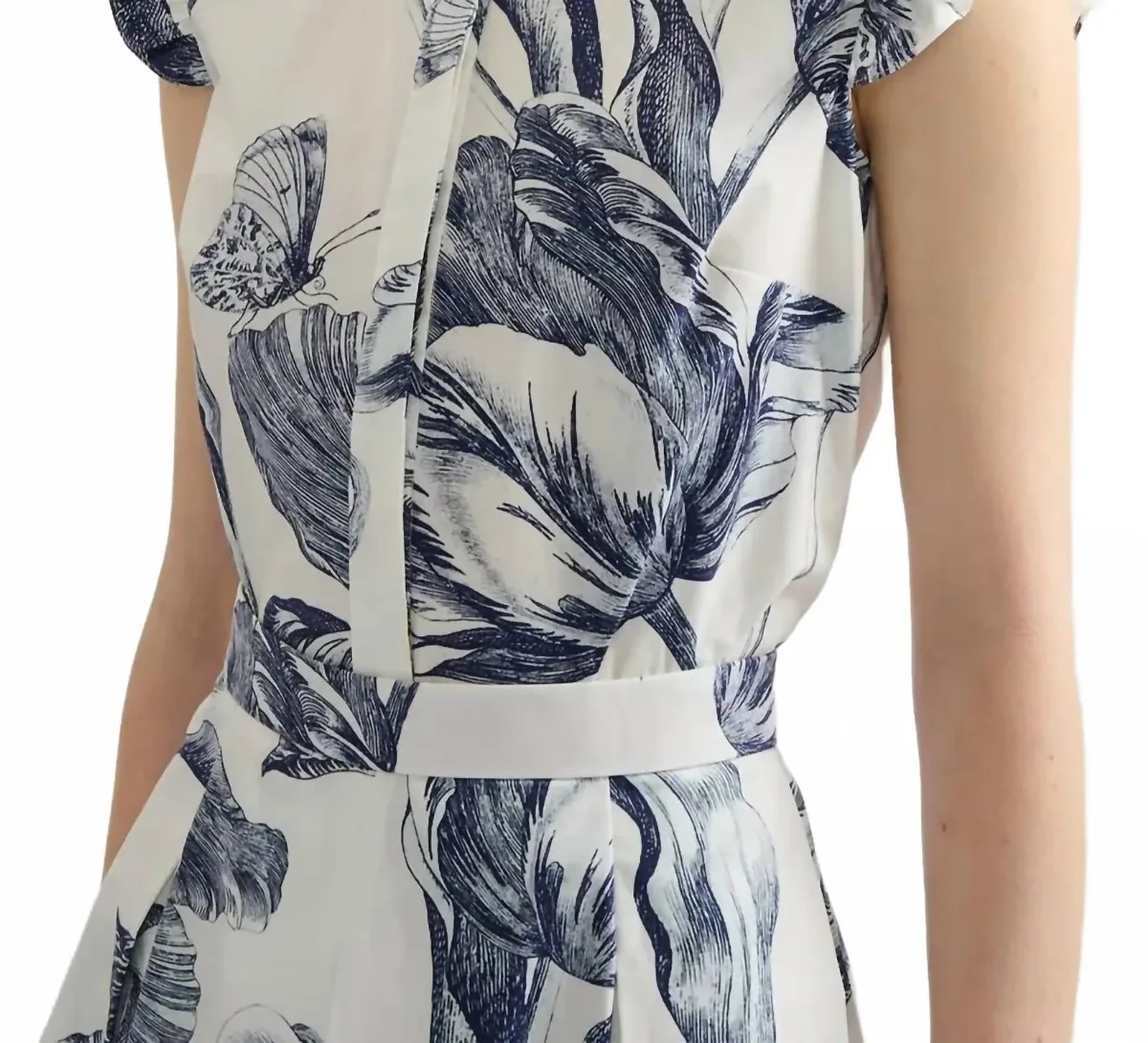 Floral Print Sleeveless Top by ERDEM