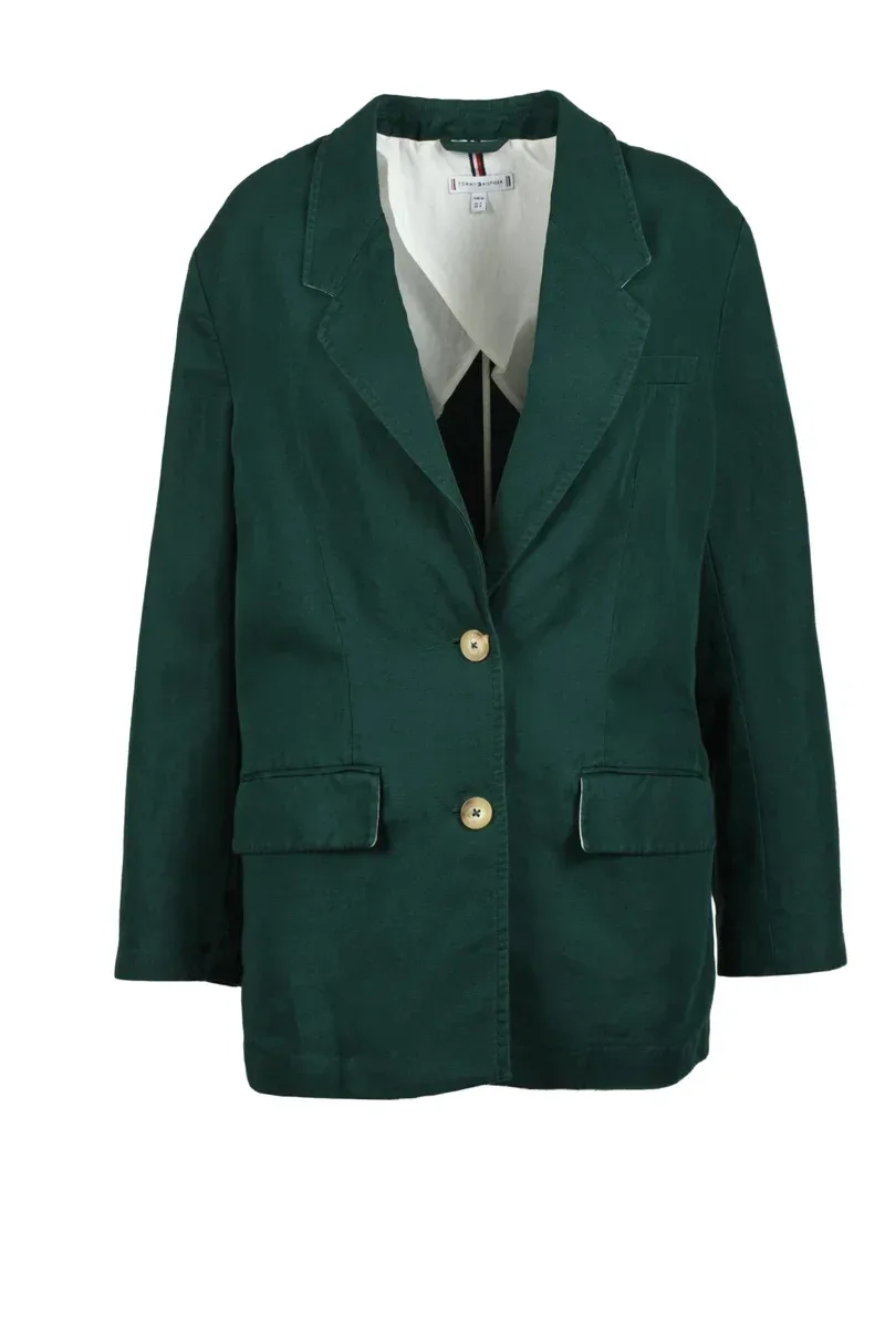 Cotton Linen Jacket by Tommy Hilfiger