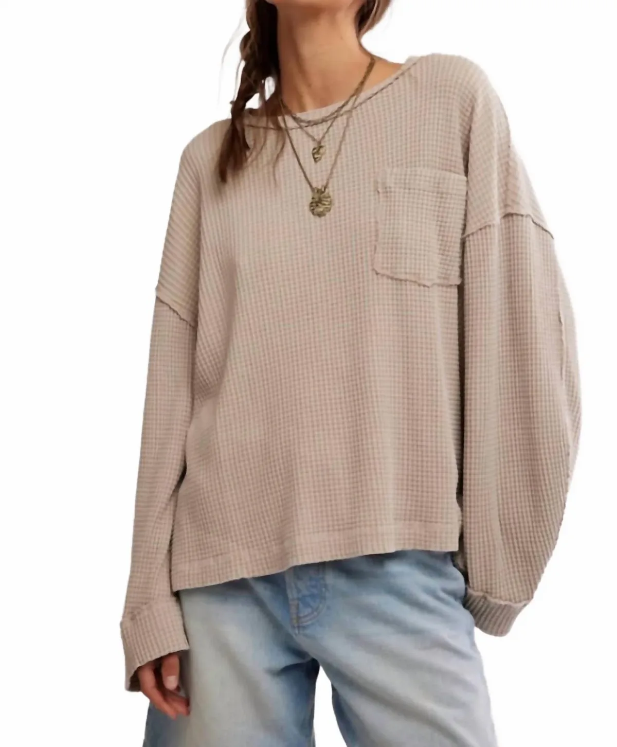 Dawson Pocket Thermal Top by Free People
