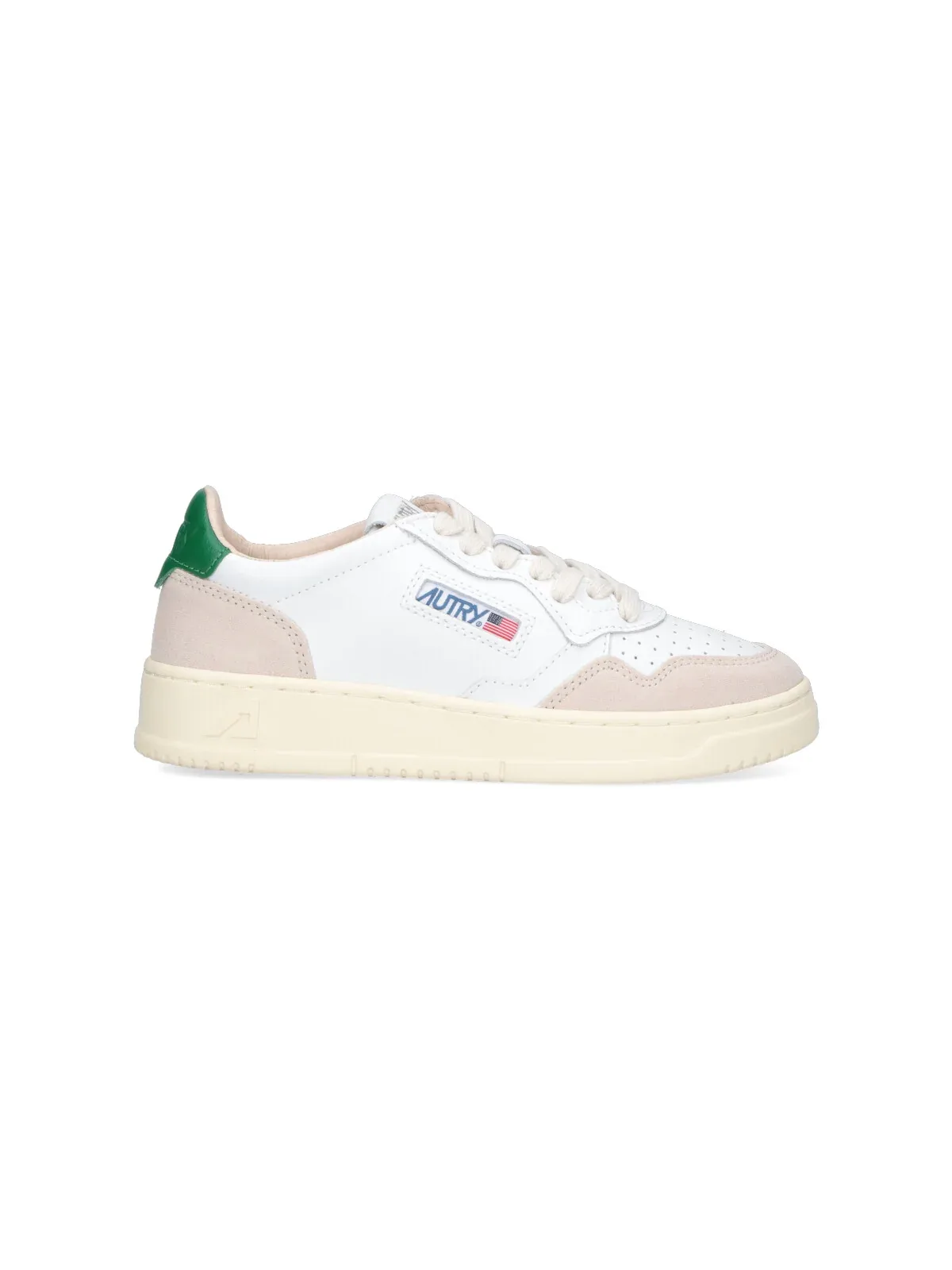 Suede Overlays Low-Top Sneakers