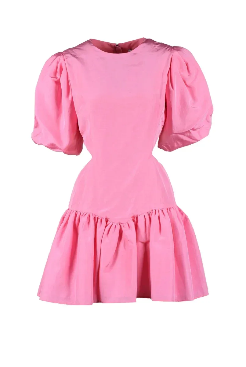 Puffball Dress Puffed Sleeves by Msgm