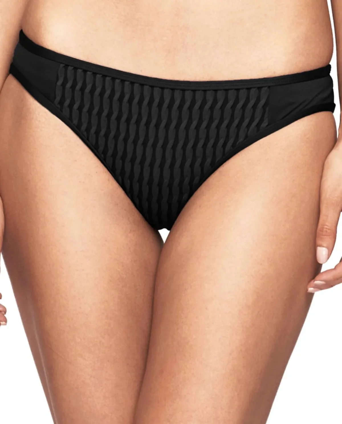 Moderate Coverage Hipster Bikini Bottom in Evoke by Jets By Jessika Allen