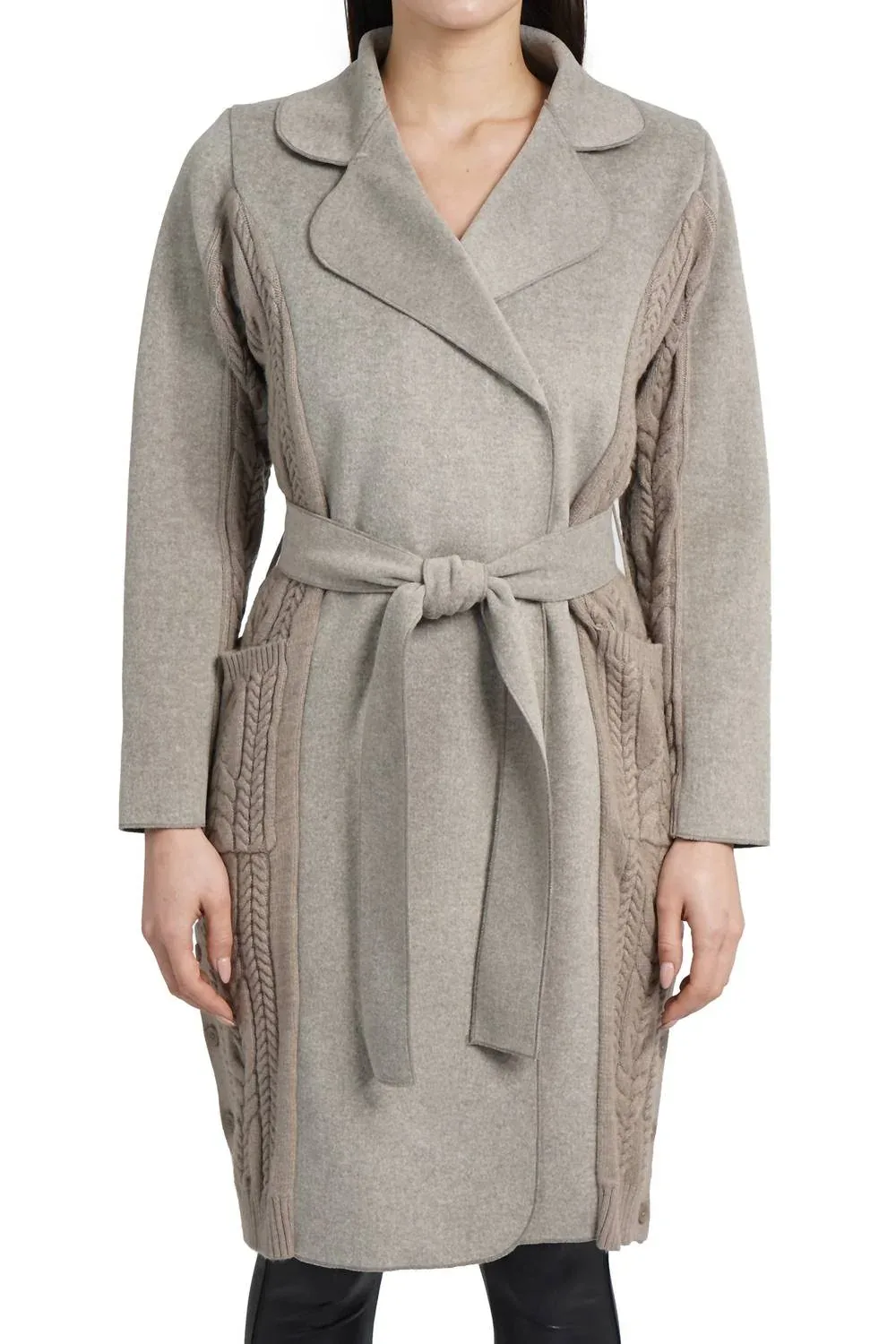 Callie Long Sleeve Sweater Coat by LOVE TOKEN
