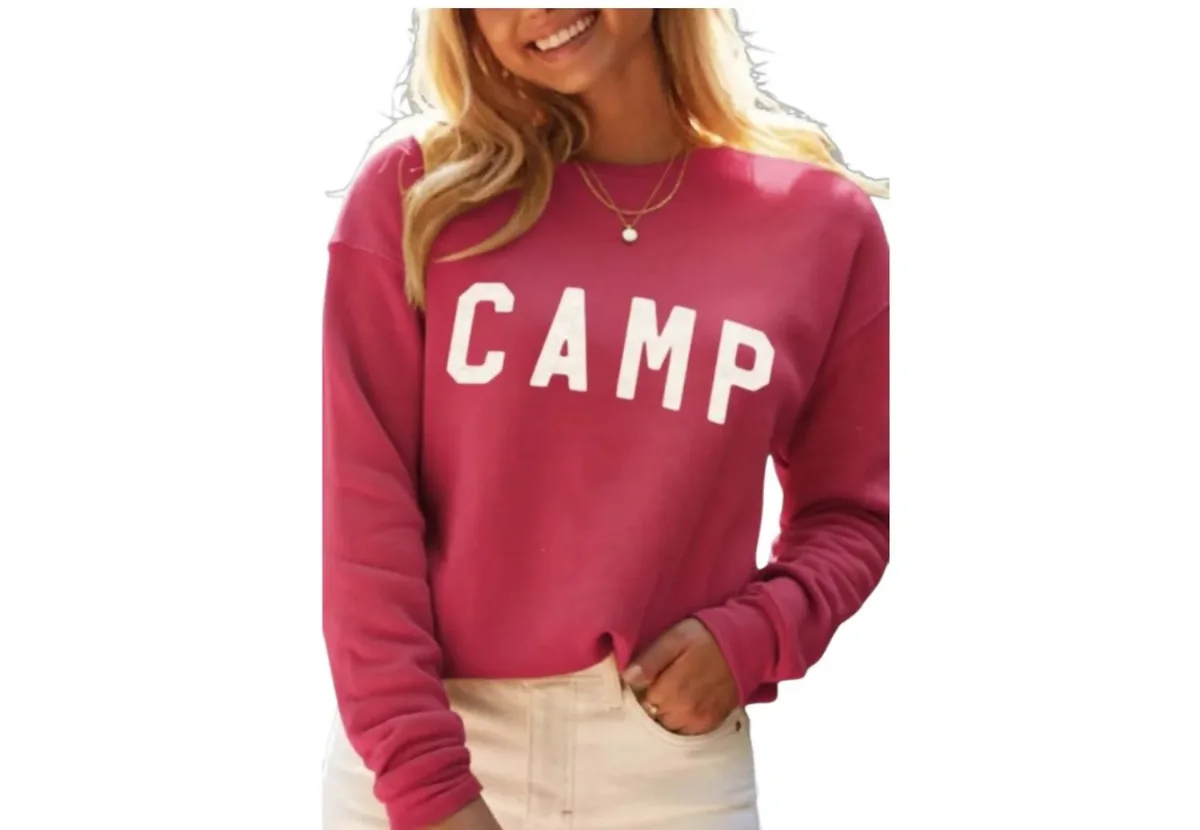 Camp Long Sleeve Sweatshirt by OAT COLLECTIVE